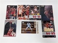 (7) Michael Jordan Basketball/Baseball Cards
