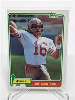 1981 Topps Joe Montana #216
