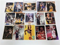 (15) Basketball Cards