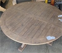 Reclaimed Wood Rustic Round Dining Table