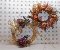 2 Decorative Wreaths