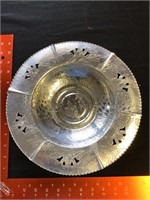Aluminum stamped service bowl no marks