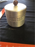 Turner specialty grease can with lid