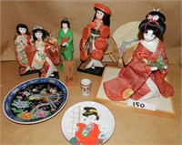 5 Asian Dolls