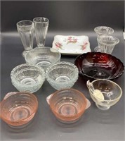 Vintage Glassware Grouping