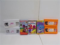 7 KIDS VHS TAPES