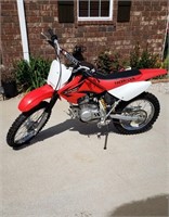 2005 HONDA CRF 100F MOTORCYCLE