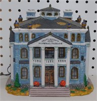 Lemax Shady Hollow Funeral Parlor Lighted House