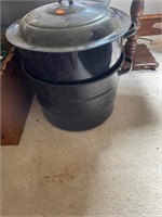 Enamel Steamer Pot