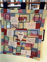 Hanging Quilted Picture Frame