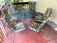 Wrought iron patio set!