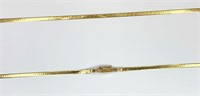 14K GOLD necklace weighs 6.4 grams