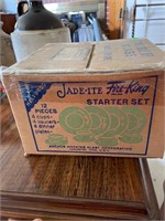 Fire King Jadeite Set in Box