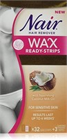 New Nair Wax Ready Strips for Bikini & Underarm