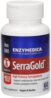 New Enzymedica Serragold 60 capsules