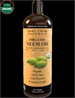 Sealed Organic neem oil for skin 16 fl oz