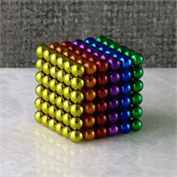 New magnetic beads 5 mm rainbow