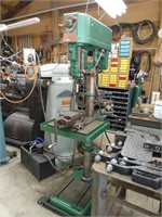 Portland Machine Co Drill Press with rollers