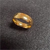 Men's Size 10 Gold Band Wedding Ring