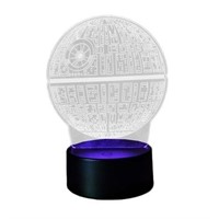 TESTED -Star wars led acrylic light 5 inch