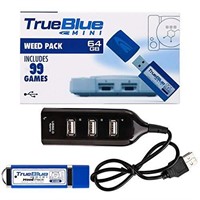 NEW - True Blue Mini Weed Pack 99 Games for
