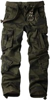 AKARMY Men's Cotton Casual Military Army Cargo