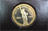 1986 100th anniversary Statue of Liberty 1ozt .500