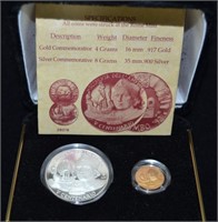 1992 Discovery of America commemorative coins by t