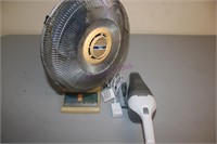 Fan and Hand Held Vacum