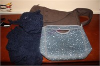 2 Bags and a Wool Shawl