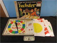 1966 Vintage Milton Bradley "Twister" Game,