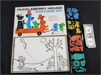 Vintage 1960 Color Forms, Huckleberry Hound