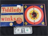 Vintage Tiddledy Winks Game, Complete