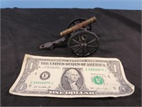 Small Brass & Cast Iron Cannon