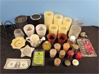 *LPO*Assorted Candles, Wax Melts, Candle Holders+