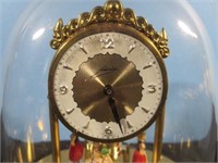 *Vintage German Schmid Dome Clock w/ 4 Turning