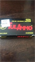 BOX OF 20 TUL AMMO .223 REMINGTON CARTRIDGES