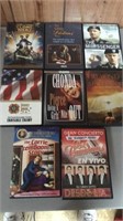 LOT OF 8 DVDS