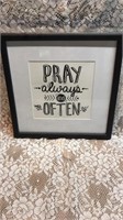 PRAY ALWAYS AND OFTEN PICTURE