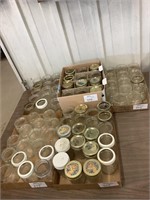 Canning jars-jelly jars and pints