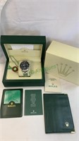 Marked Rolex deep-sea submariner wrist watch