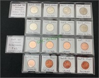 Coins - 2004 and 2005 Westward Journey nickels