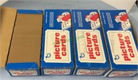 Baseball cards - four vending boxes - 1988 Topps