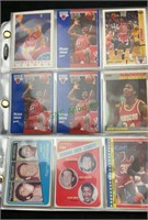 Basketball cards - 96 basketball cards and nine