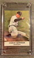 1961 Golden Press Charlie Gehringer card #10(923)