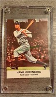 1961 Golden Press Hank Greenberg card #4(923)
