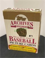 Baseball cards - 1991 Topps Archives - the