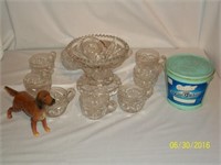 Punch Bowl Base & cups