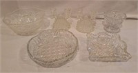 Nice Pressed Glass Lot