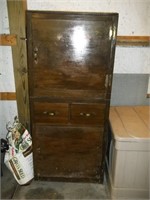 Two piece Wood Cabinets